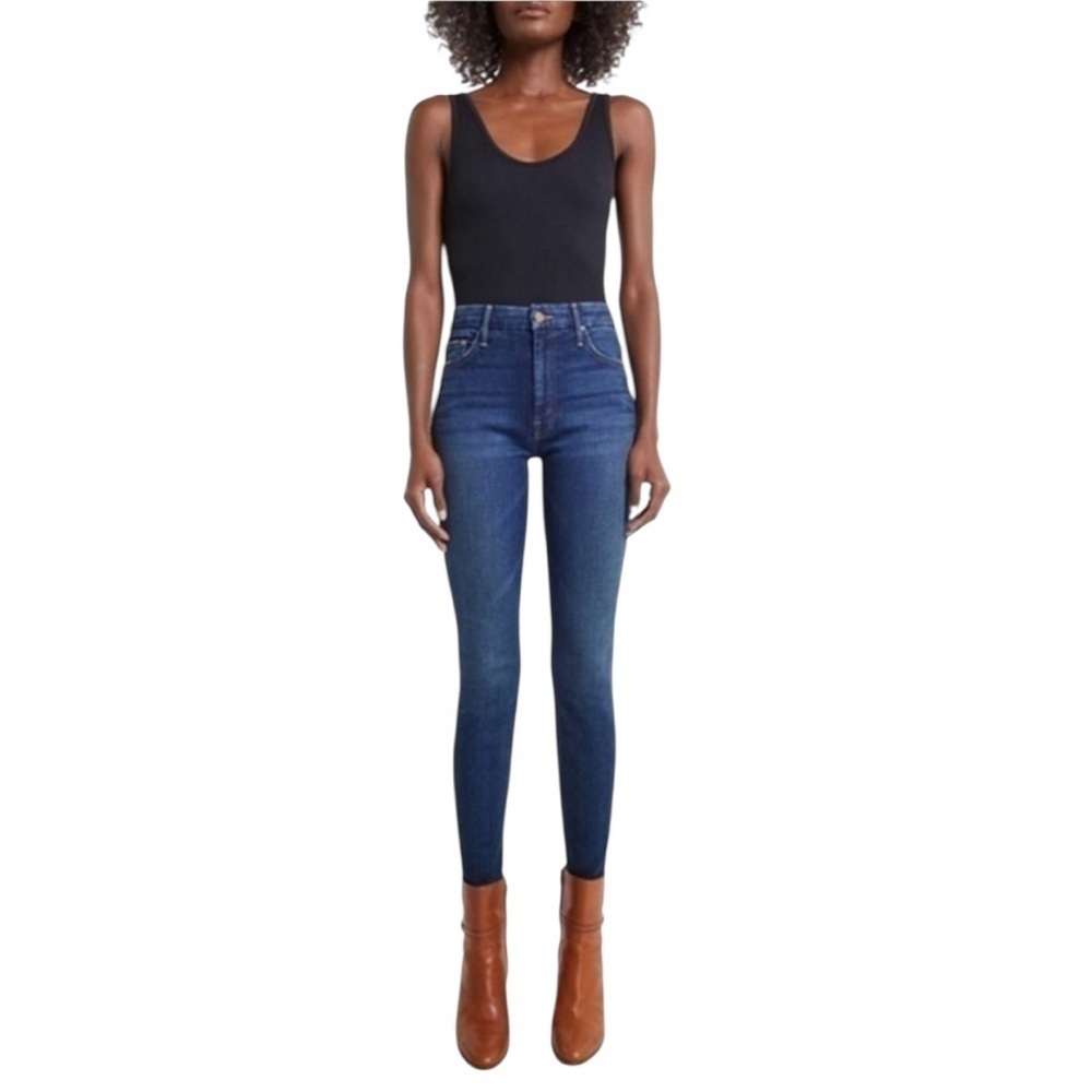 Mother Denim The Looker High-Waisted Skinny Jeans